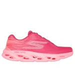 Skechers Women's Go Run Swirl Tech Speed Running Shoes with HYPER BURST Cushioning and Goodyear Rubber Outsole, Pink, Size 36 - Ultimate Comfort and Performance - Skechers