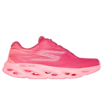 Skechers Women's Go Run Swirl Tech Speed Running Shoes with HYPER BURST Cushioning and Goodyear Rubber Outsole, Pink, Size 36 - Ultimate Comfort and Performance - Skechers - Image 2