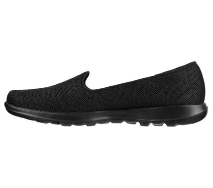 Skechers Women's Go Walk Lite - Sweet Gal Mesh Slip On Walking Shoes with Air Cooled Goga Mat Insole and Lightweight 5GEN Cushioning - Size 37 / Black - Skechers - Image 5