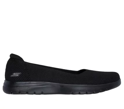 Skechers Women's Slip-ins On-the-GO Flex Comfort Shoes with Heel Pillow, Stretch Fit Mesh Upper, Air-Cooled Memory Foam Insole, and Lightweight Ultra Go Midsole, Size 37, Black - Skechers - Image 2