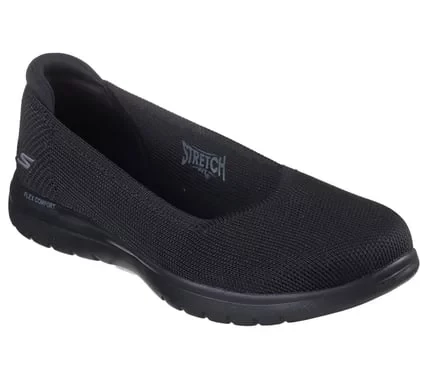 Skechers Women's Slip-ins On-the-GO Flex Comfort Shoes with Heel Pillow, Stretch Fit Mesh Upper, Air-Cooled Memory Foam Insole, and Lightweight Ultra Go Midsole, Size 37, Black - Skechers - Image 3