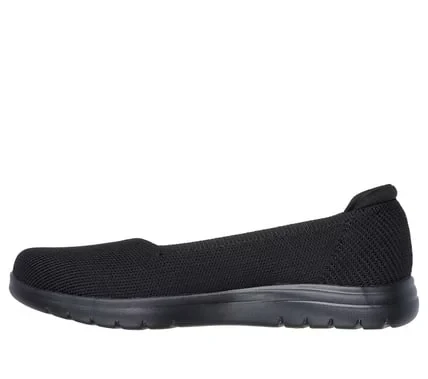 Skechers Women's Slip-ins On-the-GO Flex Comfort Shoes with Heel Pillow, Stretch Fit Mesh Upper, Air-Cooled Memory Foam Insole, and Lightweight Ultra Go Midsole, Size 37, Black - Skechers - Image 5