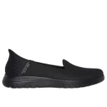 Skechers Women's On The Go Flex Clover Slip On Shoes Black 37.5 with Hands Free Slip Ins Technology and Air Cooled Memory Foam Insole for Comfort and Style - Skechers