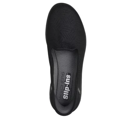 Skechers Women's On The Go Flex Clover Slip On Shoes Black 37.5 with Hands Free Slip Ins Technology and Air Cooled Memory Foam Insole for Comfort and Style - Skechers - Image 4