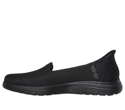 Skechers Women's On The Go Flex Clover Slip On Shoes Black 37.5 with Hands Free Slip Ins Technology and Air Cooled Memory Foam Insole for Comfort and Style - Skechers - Image 5