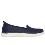 Skechers On The Go Flex Clover Navy Women's Slip On Shoes 38 - Skechers