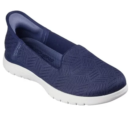 Skechers On The Go Flex Clover Navy Women's Slip On Shoes 37 - Skechers - Image 3