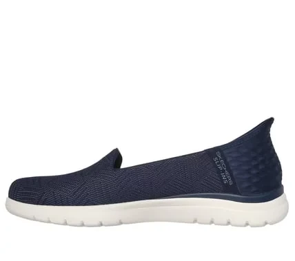 Skechers On The Go Flex Clover Navy Women's Slip On Shoes 37 - Skechers - Image 5
