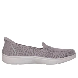 Skechers On The Go Flex Radiant Women's Slip On Shoes Dark Taupe 37.5