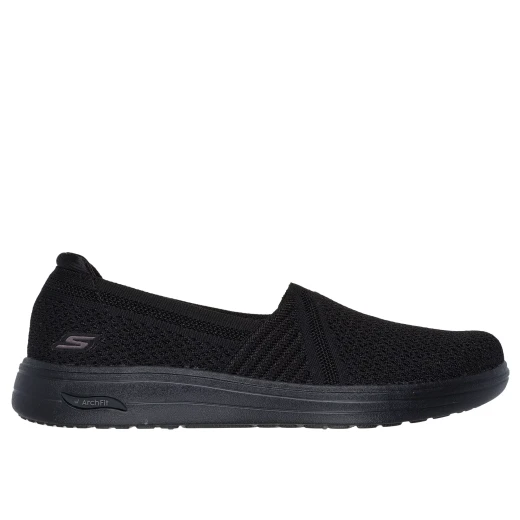 Skechers Women's Arch Fit Inspire Black Skimmer Shoes Size 36 Featuring Stretch Fit Engineered Mesh, Ultra Go Cushioning, and Removable Arch Fit Insole - Skechers - Image 2