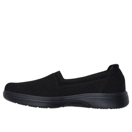 Skechers Women's Arch Fit Inspire Sydney Slip On 40 Black Vegan Comfort Shoes with Arch Support and Breathable Mesh Upper - Skechers - Image 4