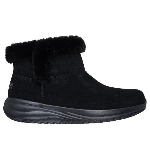 Skechers On The GO Stellar Cozy Step Women's Boots Black Size 40 Waterproof Winter Boots with Air Cooled Goga Mat Cushioning Faux Fur Detail Comfortable Walking - Skechers - Image 2