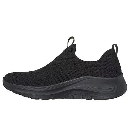 Skechers Women's Arch Fit 2.0 Laceless Comfort Sneakers Black Ombre Stretch Fit Knit Design Size 37.5 - Skechers - Image 4