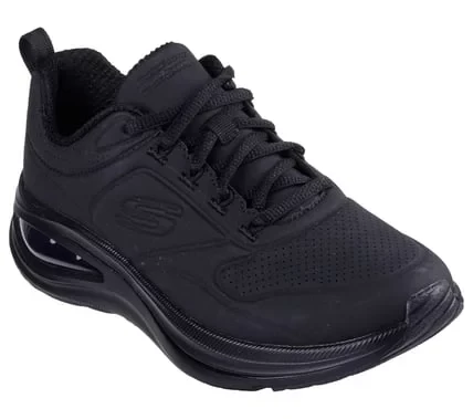Skechers Women's Skech Air Meta Extraordinaire Athletic Shoes Black Size 40 with Air-Cooled Memory Foam Insole and Duraleather Upper for Everyday Comfort and Flexible Traction - Skechers - Image 3