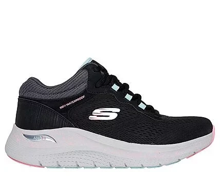 Skechers Arch Fit 2.0 Rainy Days Women's Waterproof Sneakers Black 37.5 - Skechers - Image 2
