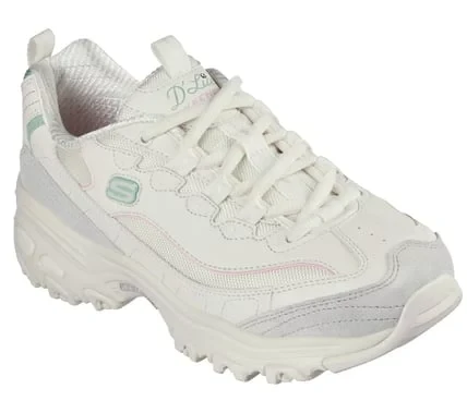 حذاء سكيتشرز ديلايتس الرياضي النسائي طبيعي 40 حذاء رياضي مريح للمشي - سكيتشرز - Image 3