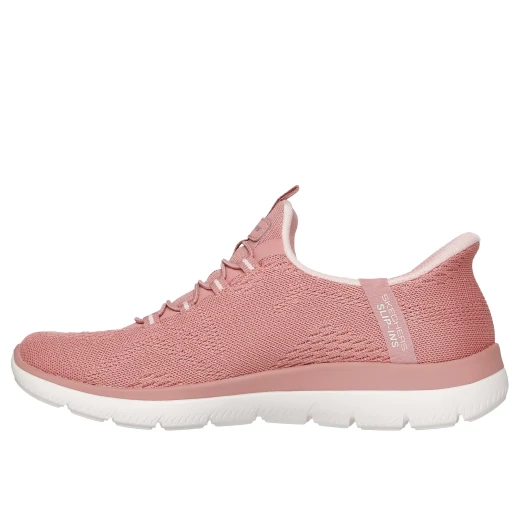 Skechers Women's Summits Dream Chaser Slip On Shoes Rust Color 37 Engineered Mesh Upper Hands Free Slip Ins Air Cooled Memory Foam Insole Everyday Comfort Vegan Design - Skechers - Image 4