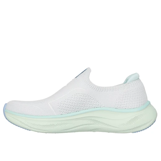 Skechers Women's Skech Cloud Slip On Sneakers Beige Color 38 EU Engineered Stretch Knit Upper Air Cooled Memory Foam Insole Flexible Traction Outsole Comfortable - Skechers - Image 6