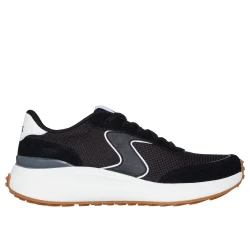 حذاء رياضي Skechers Blvd Retro Revival نسائي أسود مقاس 37 يتميز بنعل داخلي من الإسفنج الذكي المبرد بالهواء تصميم مريح وأنيق للاستخدام اليومي
