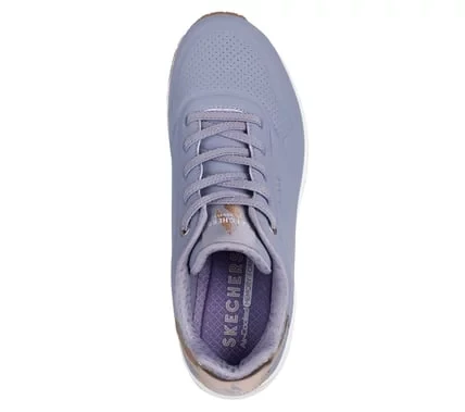 Skechers Street Women's Uno Shimmer Away Fashion Sneaker with Air-Cooled Memory Foam Insole and Skech-Air Midsole Size 39 QUAL - Skechers - Image 4