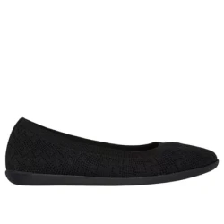 Skechers Cleo Sport Daring Spirit Women's Flats Black Size 37 Eco Friendly