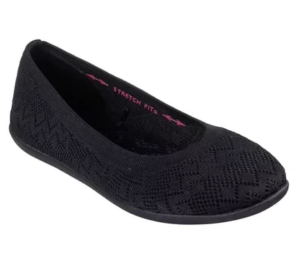 Skechers Cleo Sport Daring Spirit Women's Flats Black Size 39 Eco Friendly - Skechers - Image 3