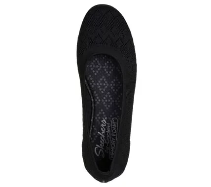 Skechers Cleo Sport Daring Spirit Women's Flats Black Size 37 Eco Friendly - Skechers - Image 4