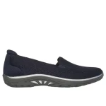 Skechers Women's Reggae Fest Willows Vibe Navy Blue Slip On Shoes With Air Cooled Memory Foam Insole Comfortable Stylish 37 / Navy - Skechers
