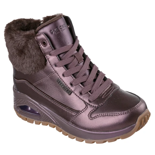 Skechers Women's Uno Rugged Galactic Heights Purple Fashion Sneaker Boot 36 - Skechers - Image 3
