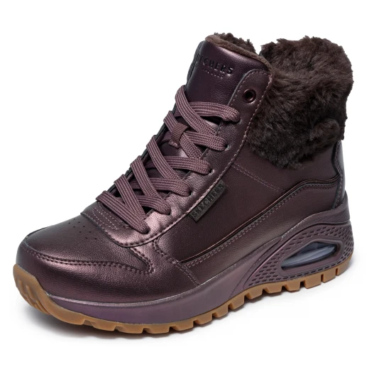 Skechers Women's Uno Rugged Galactic Heights Purple Fashion Sneaker Boot 39 - Skechers - Image 5