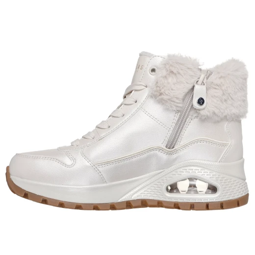 Skechers Women's Uno Rugged Galactic Heights Off White Fashion Sneaker Boot 37 - Skechers - Image 4
