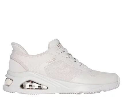 Skechers Women's Slip-ins Tres-Air Uno Easy Steppers Off White 37.5 - Skechers - Image 3