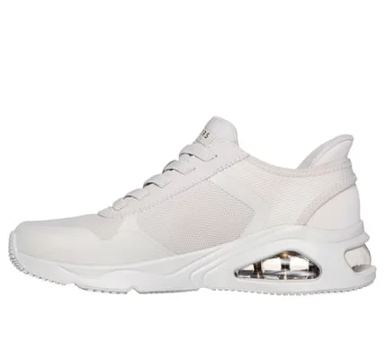 Skechers Women's Slip-ins Tres-Air Uno Easy Steppers Off White 37.5 - Skechers - Image 4