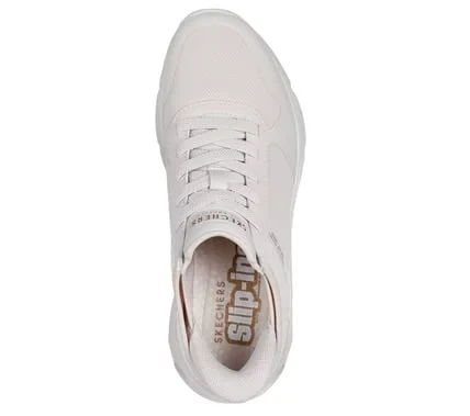 Skechers Women's Slip-ins Tres-Air Uno Easy Steppers Off White 37.5 - Skechers - Image 5