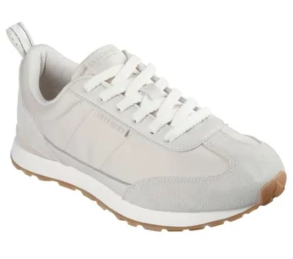 Skechers Street Women's Zilla Mecha Fashion Jogger Off White Lace Up Sneaker with Mesh Suede and Duraleather Overlays Featuring a Cushioned Skechers Memory Foam Insole Size 38.5 - Skechers - Image 3