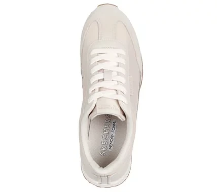Skechers Street Women's Zilla Mecha Fashion Jogger Off White 37.5 with Mesh Upper Suede and Duraleather Overlays Memory Foam Insole - Skechers - Image 4