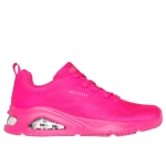Skechers Tres Air Uno Revolution Airy Women's Athletic Shoes Pink Size 37 - Skechers