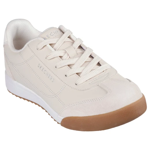 Skechers Zinger 2.0 Women's Sneakers Off White Duraleather Suede 39 - Skechers - Image 3