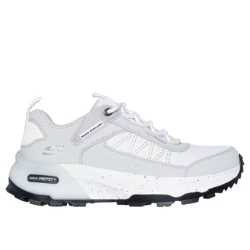 Skechers Women's Max Protect Legacy Outdoor Shoes White 36.5 Featuring Air Cooled Memory Foam and Water Repellent Technology for All Day Comfort and Protection 180201 WBK