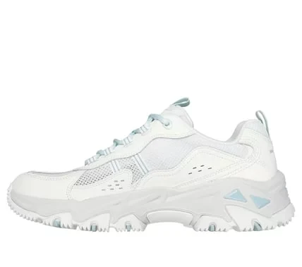 Skechers Women's D'Lites Hiker Trail Shoes Off White 39 Featuring Air Cooled Memory Foam Insole and Goodyear Rubber Outsole for Comfortable Outdoor Adventures - Skechers - Image 5