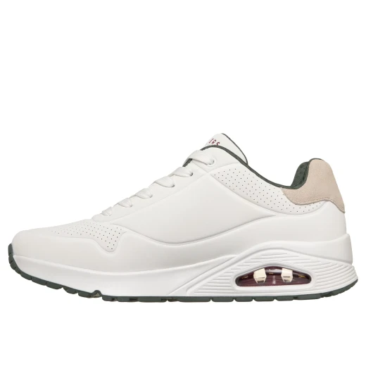 Skechers Men's Uno Suited On Air Lace-Up Sporty Jogger Sneakers White 46 - Skechers - Image 5