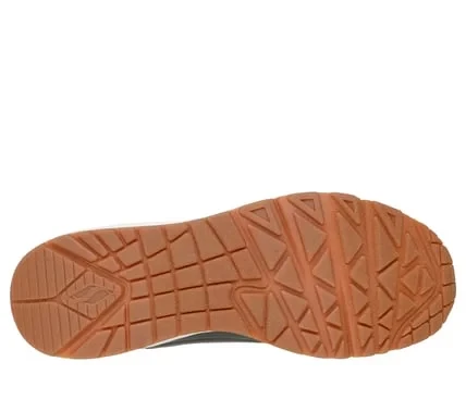 Skechers Street UNO Tailored Air Men's Olive Green No Tie Fit Sneakers with Air-Cooled Memory Foam Insole and Skech-Air Visible Airbag Midsole. Size 42.5. Sporty and Comfortable. - Skechers - Image 5