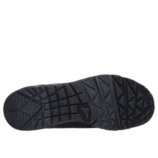 Skechers Street Hands Free Slip-ins UNO Banksia Luxe Men's Fashion Slip On Black 42.5 Duraleather with Air-Cooled Memory Foam and Skech-Air Midsole - Skechers - Image 6