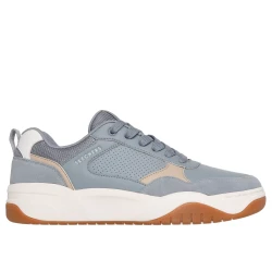 Skechers Odyssey Men's Leather Sneakers Grey 41 EU Air-Cooled Memory Foam
