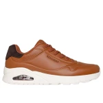 Skechers Street x Harry Kane UNO Harry Kane Air Men's Shoes Brown 44 with Air-Cooled Memory Foam and Skech-Air Midsole for Comfort - Skechers