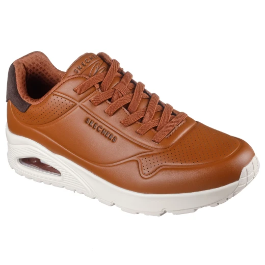 Skechers Street x Harry Kane UNO Harry Kane Air Men's Brown Sneakers with Air Cooled Memory Foam and Skech Air Midsole for Size 40 - Skechers - Image 3