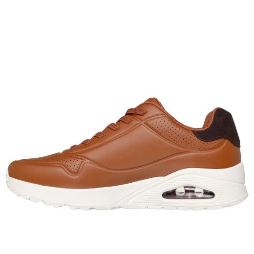 Skechers Street x Harry Kane UNO Harry Kane Air Men's Brown Sneakers with Air Cooled Memory Foam and Skech Air Midsole for Size 40 - Skechers - Image 5