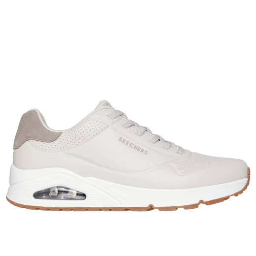 Skechers Street x Harry Kane UNO Off Pitch Collection Mens Shoes Taupe 45 Featuring Air Cooled Memory Foam and Skech Air Airbag Midsole for All Day Comfort - Skechers - Image 2