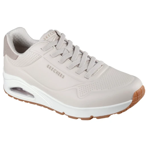 Skechers Street x Harry Kane UNO Off Pitch Collection Mens Shoes Taupe 45 Featuring Air Cooled Memory Foam and Skech Air Airbag Midsole for All Day Comfort - Skechers - Image 3