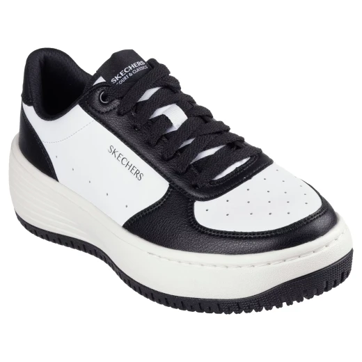 Skechers Women's Grand 92 White Platform Sneakers Featuring Air Cooled Memory Foam Insole and Durable Duraleather Upper for Ultimate Comfort and Style. Size 36. - Skechers - Image 3